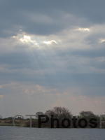 Sun beams poking through the clouds IMG 0805